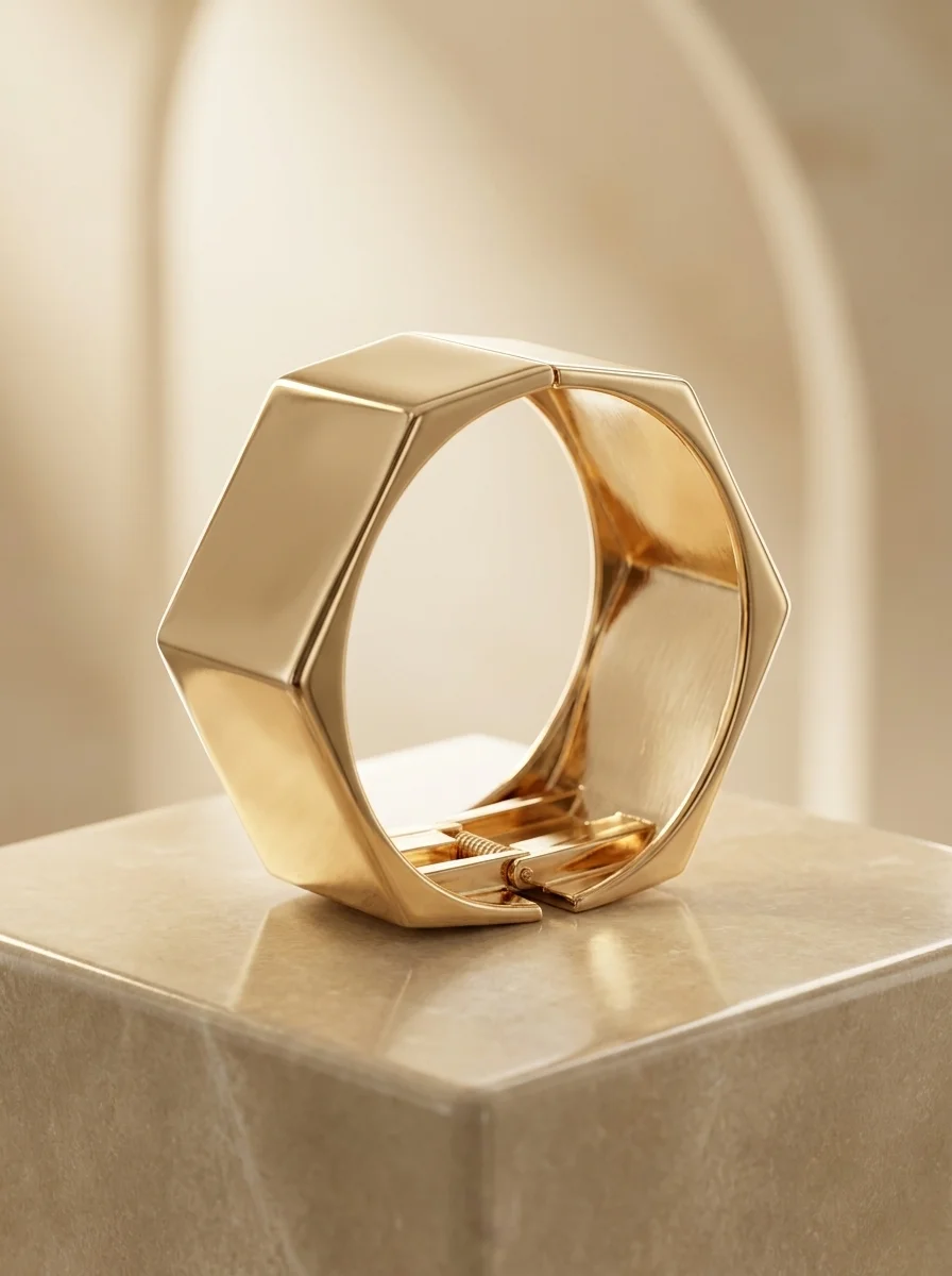 GeoLux Cuff Bracelet